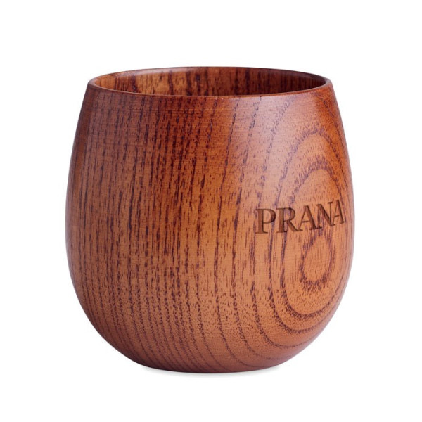 OVALIS - Eikenhouten beker 250 ml