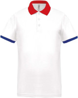 White / Red / Sporty Royal Blue