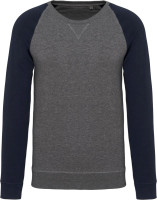 Grey Heather / Navy